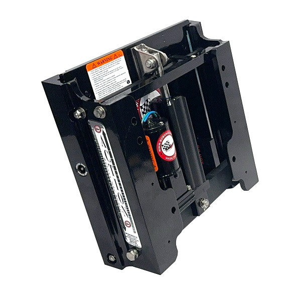 Bob's Machine Action Series 4" Jack Plate - Black Powder Coat