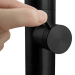 316 Stainless Steel Wall-Mounted Outdoor Shower, Cold Water Only, Single-Function Rain Head