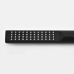 Black Stainless Steel Single Function Single Cold Outdoor Shower