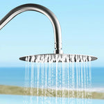 Modern Double Function 316 Stainless Steel Cold Water Outdoor Shower