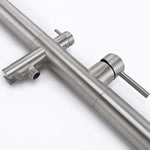 Stainless Steel Outdoor Shower Trim with Single Function Shower Head