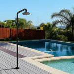 Modern Single Function Single Cold Stainless Steel Outdoor Shower