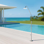 Modern Double Function 316 Stainless Steel Cold Water Outdoor Shower